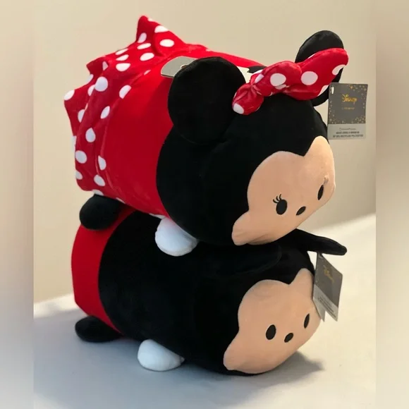 Large Disney Mickey Tsum Tsum Beating Heart Plush - Picture 6 of 7